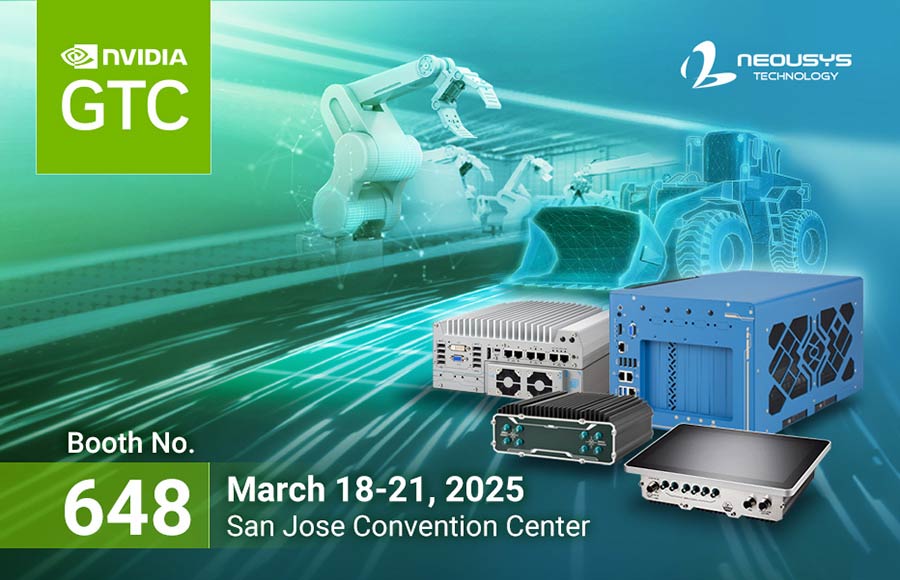 Read more about the article Neousys Technology to Attend GTC 2025 to Showcase the Latest Rugged Edge AI Computing Platforms, Accelerating Intelligent AI Deployment