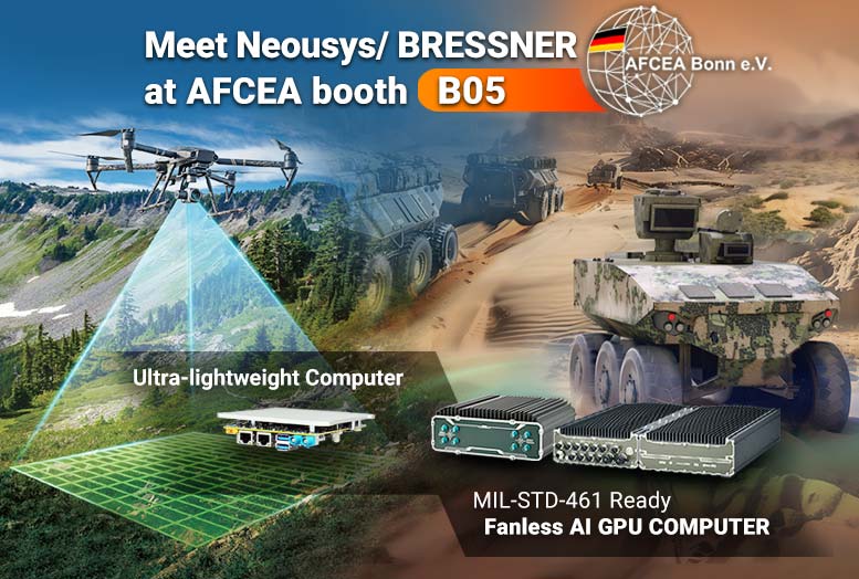 Read more about the article Neousys and BRESSNER Showcases Next-Gen AI Waterproof GPU Computers at AFCEA 2025