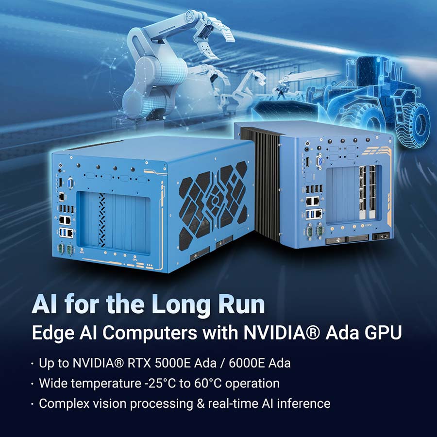 You are currently viewing Neousys Edge AI Computer Now Supports Dual NVIDIA Long-Life RTX Ada GPUs