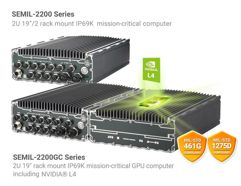 Read more about the article Neousys Introduces SEMIL-2200 Series: Extreme-Rugged MIL-STD AI GPU Computers for Mission-Critical Defense Applications