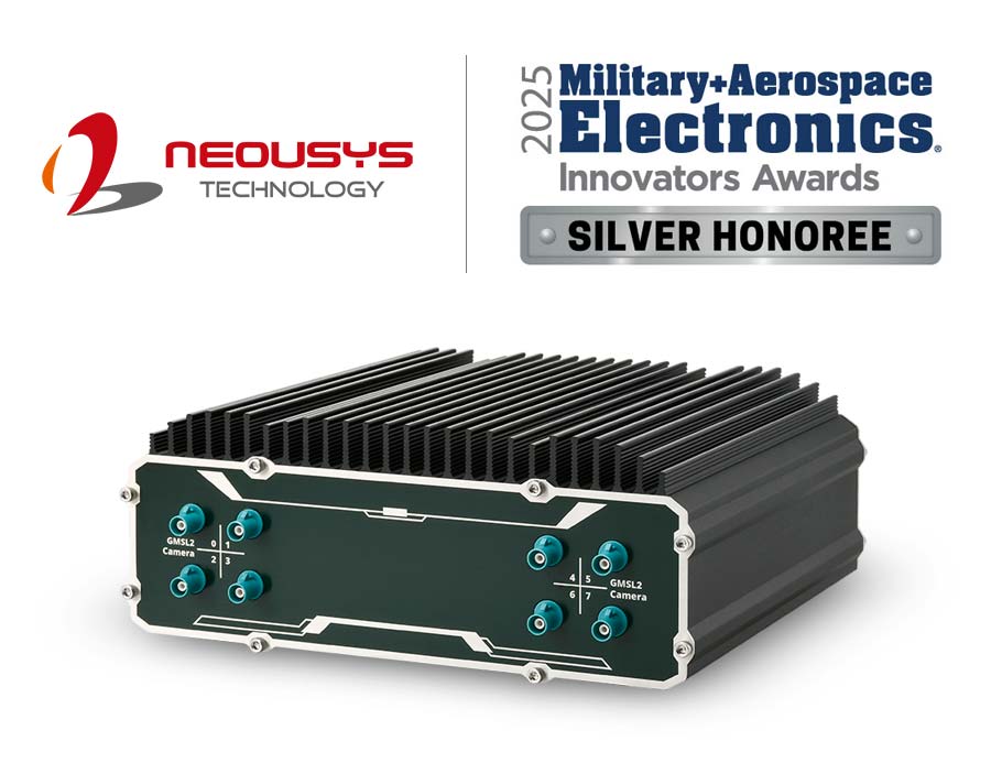 Read more about the article Neousys Technology Honored by 2025 Military & Aerospace Electronics Innovators Awards